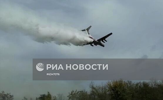 Природные пожары в Ростовской области