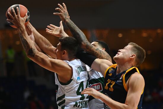 Баскетбол. Евролига. Матч "Химки" — "Панатинаикос"