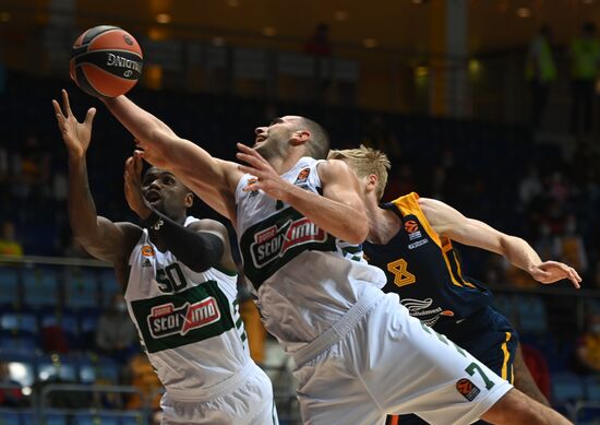 Баскетбол. Евролига. Матч "Химки" — "Панатинаикос"