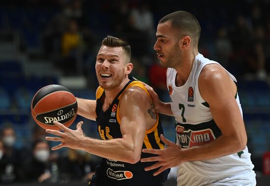 Баскетбол. Евролига. Матч "Химки" — "Панатинаикос"