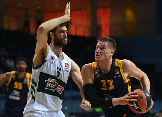 Баскетбол. Евролига. Матч "Химки" — "Панатинаикос"