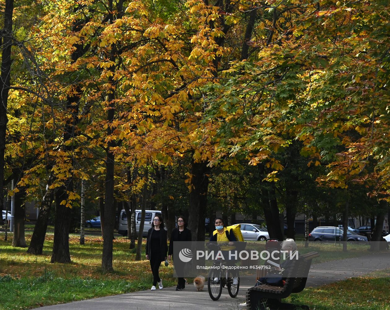 Осень в Москве