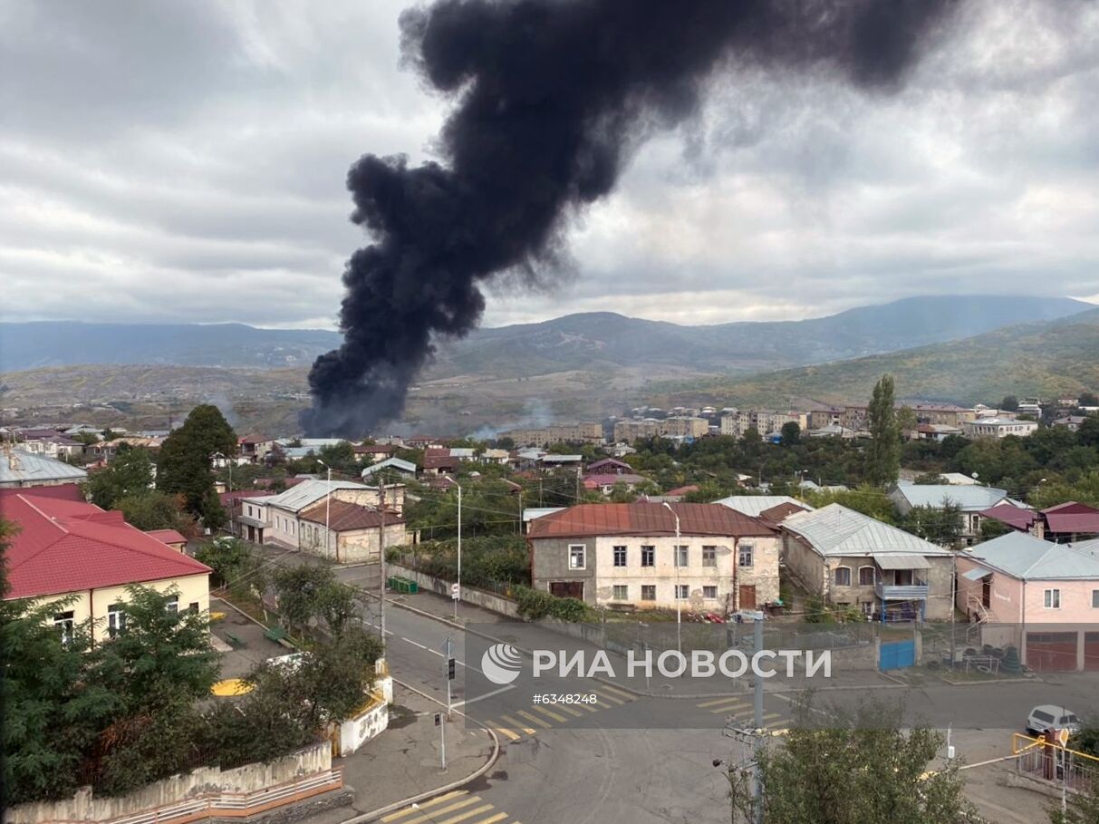 Обострение ситуации вокруг Нагорного Карабаха