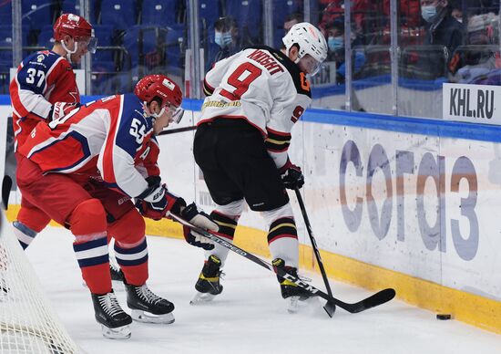 Хоккей. КХЛ. Матч ЦСКА - "Авангард"