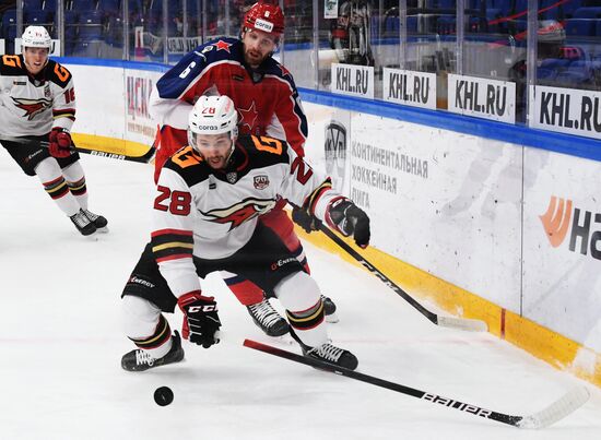 Хоккей. КХЛ. Матч ЦСКА - "Авангард"