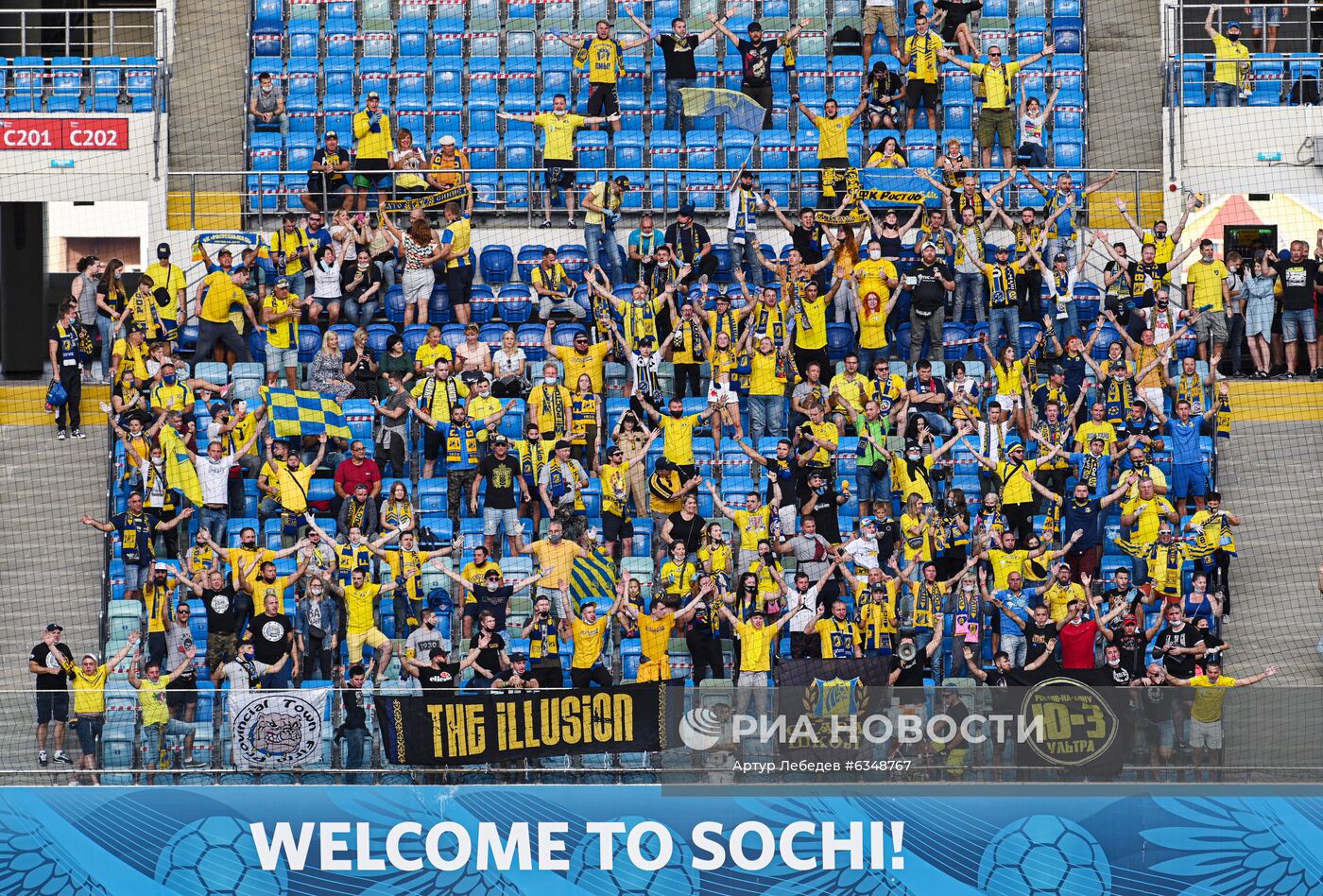 Футбол. РПЛ. Матч "Сочи" - "Ростов"