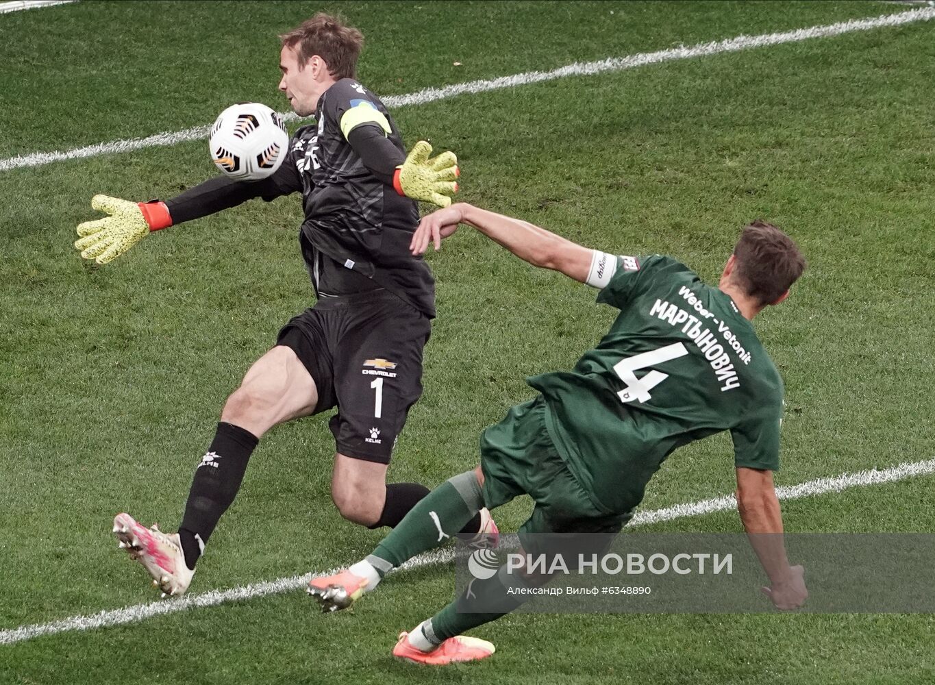 Футбол. РПЛ. Матч "Динамо" - "Краснодар"