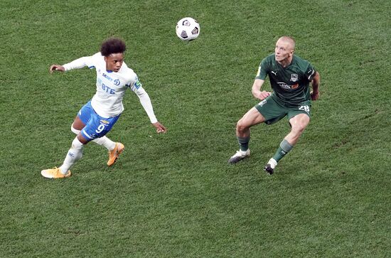 Футбол. РПЛ. Матч "Динамо" - "Краснодар"