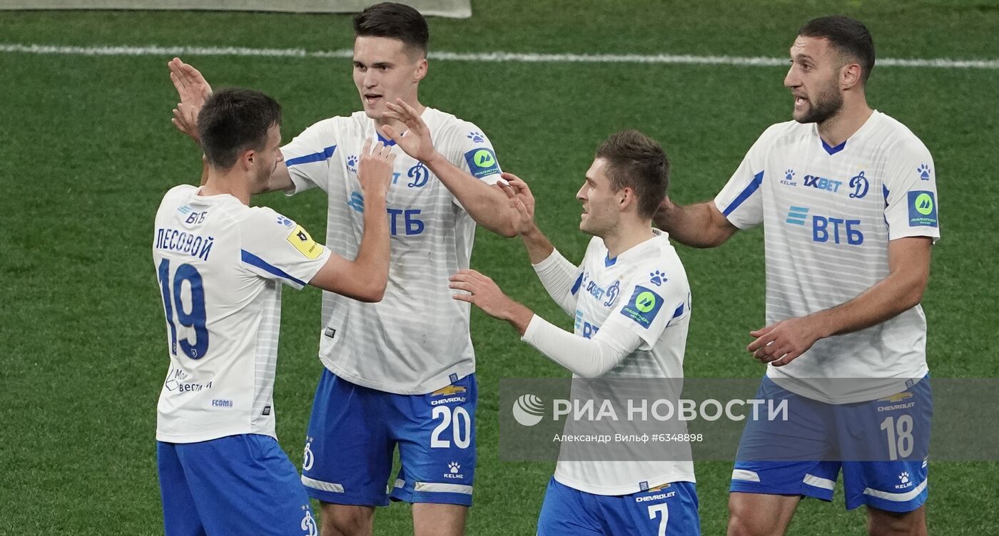 Футбол. РПЛ. Матч "Динамо" - "Краснодар"