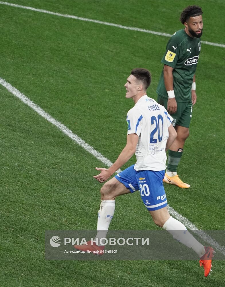 Футбол. РПЛ. Матч "Динамо" - "Краснодар"