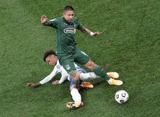 Футбол. РПЛ. Матч "Динамо" - "Краснодар"