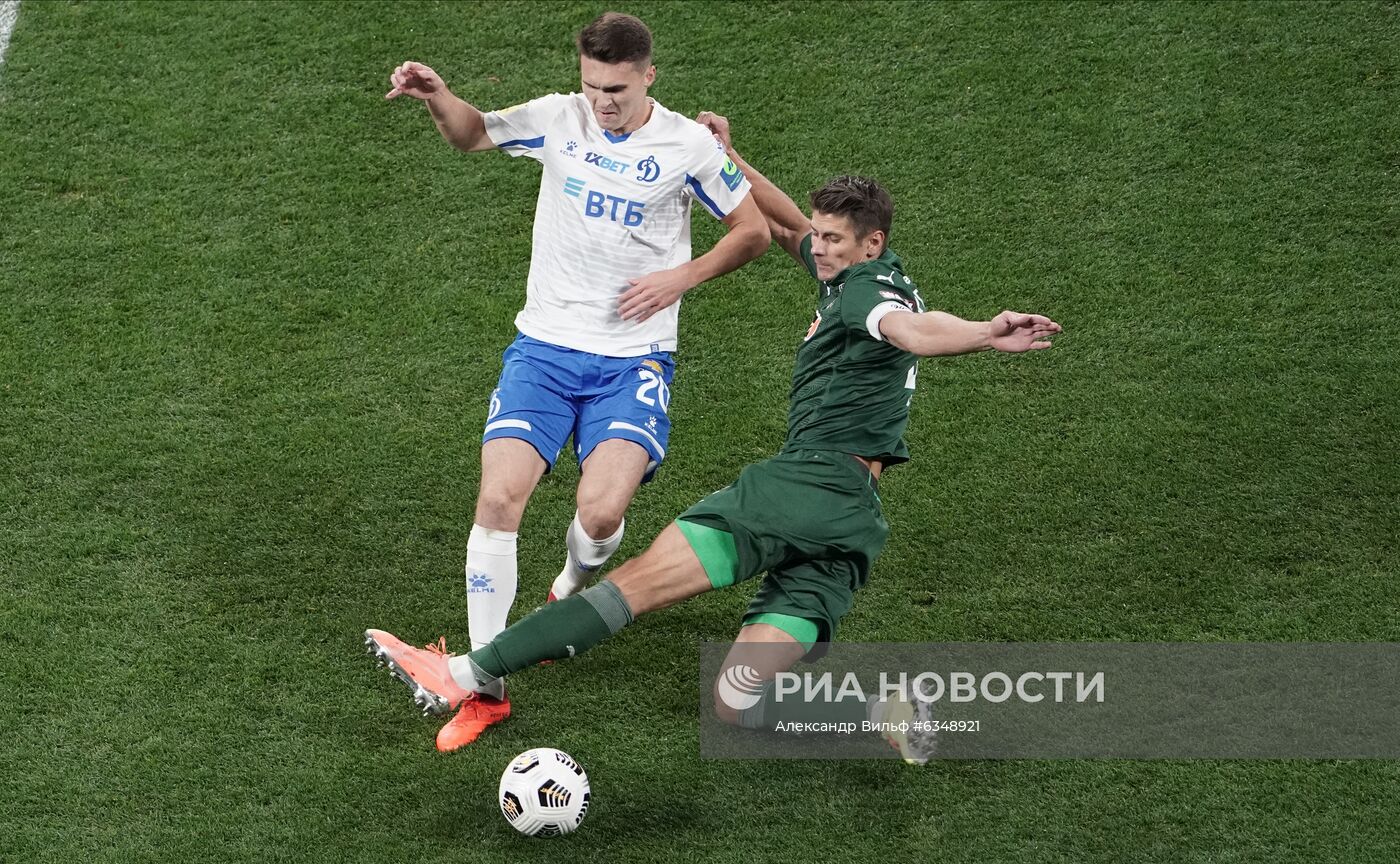 Футбол. РПЛ. Матч "Динамо" - "Краснодар"