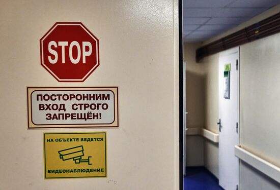 Лечение больных COVID-19 в больнице Св. Георгия в Санкт-Петербурге