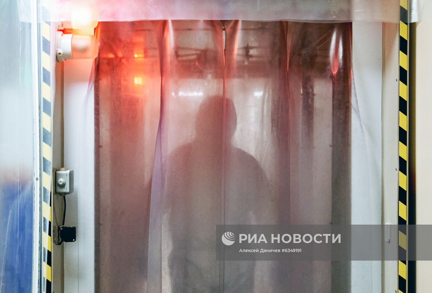 Лечение больных COVID-19 в больнице Св. Георгия в Санкт-Петербурге