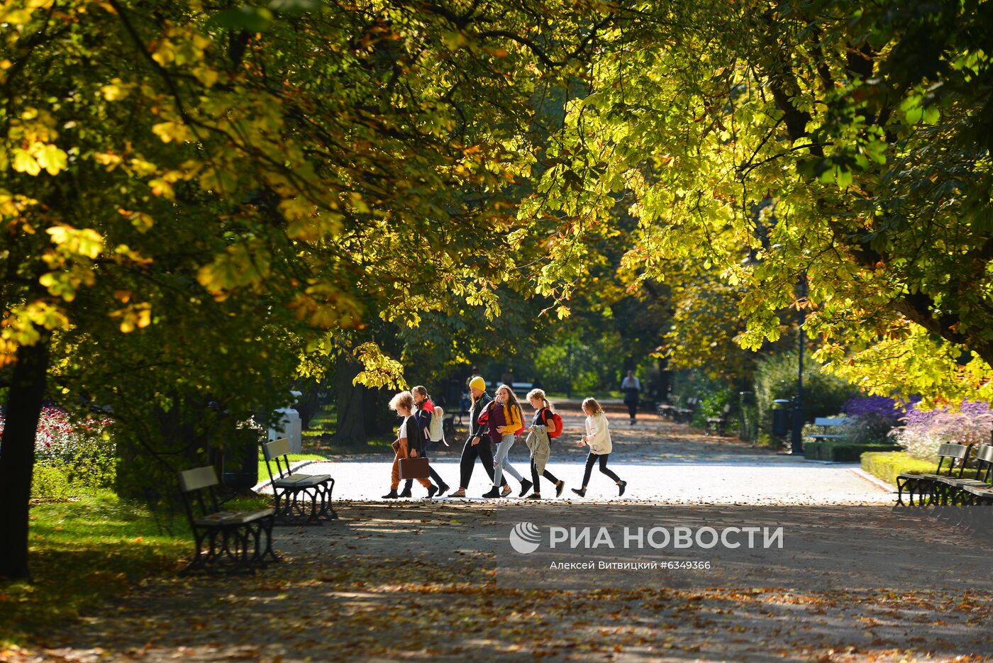Осень в Варшаве