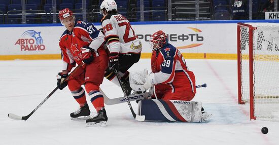 Хоккей. КХЛ. Матч ЦСКА - "Авангард"