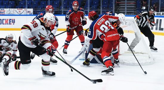 Хоккей. КХЛ. Матч ЦСКА - "Авангард"