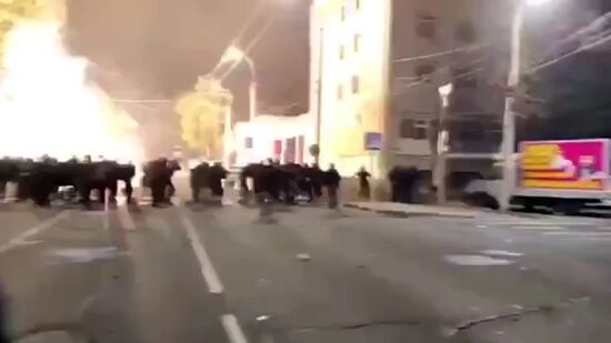 Протесты в Бишкеке