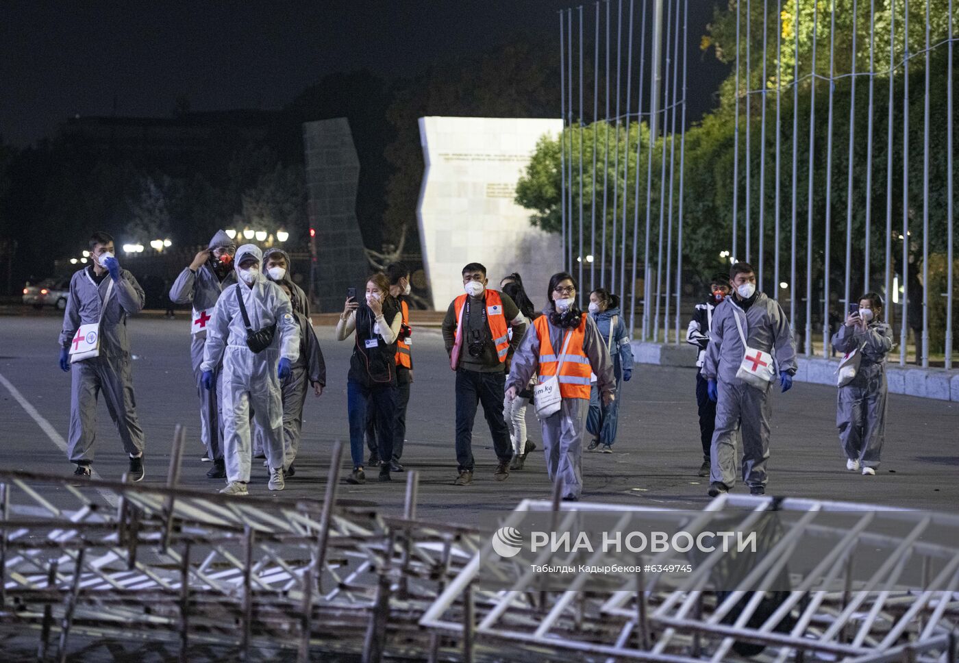Протесты в Бишкеке