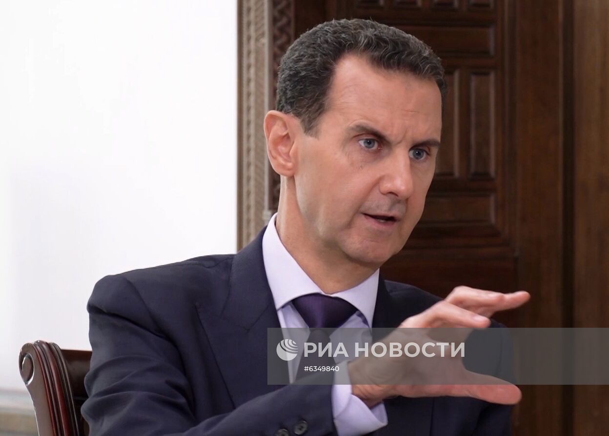 Интервью президента Сирии Б. Асада РИА Новости