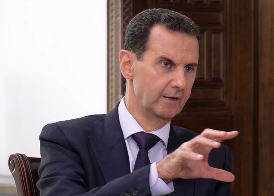 Интервью президента Сирии Б. Асада РИА Новости
