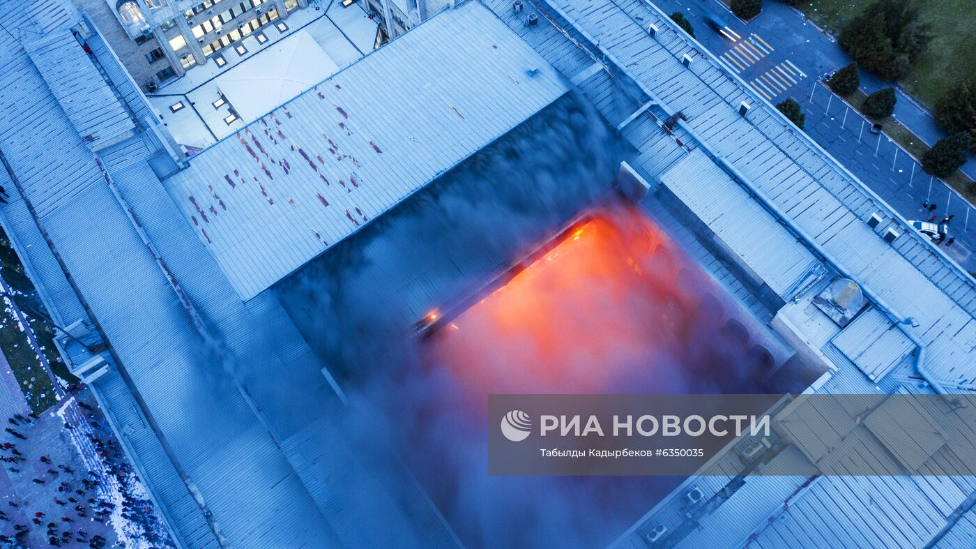 Протесты в Бишкеке