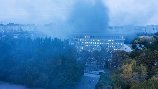 Протесты в Бишкеке