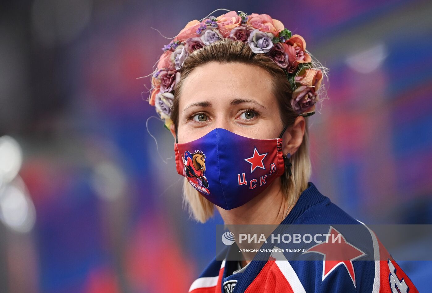 Хоккей. КХЛ. Матч ЦСКА - "Динамо" (Москва)