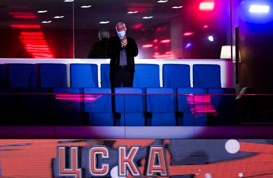 Хоккей. КХЛ. Матч ЦСКА - "Динамо" (Москва)