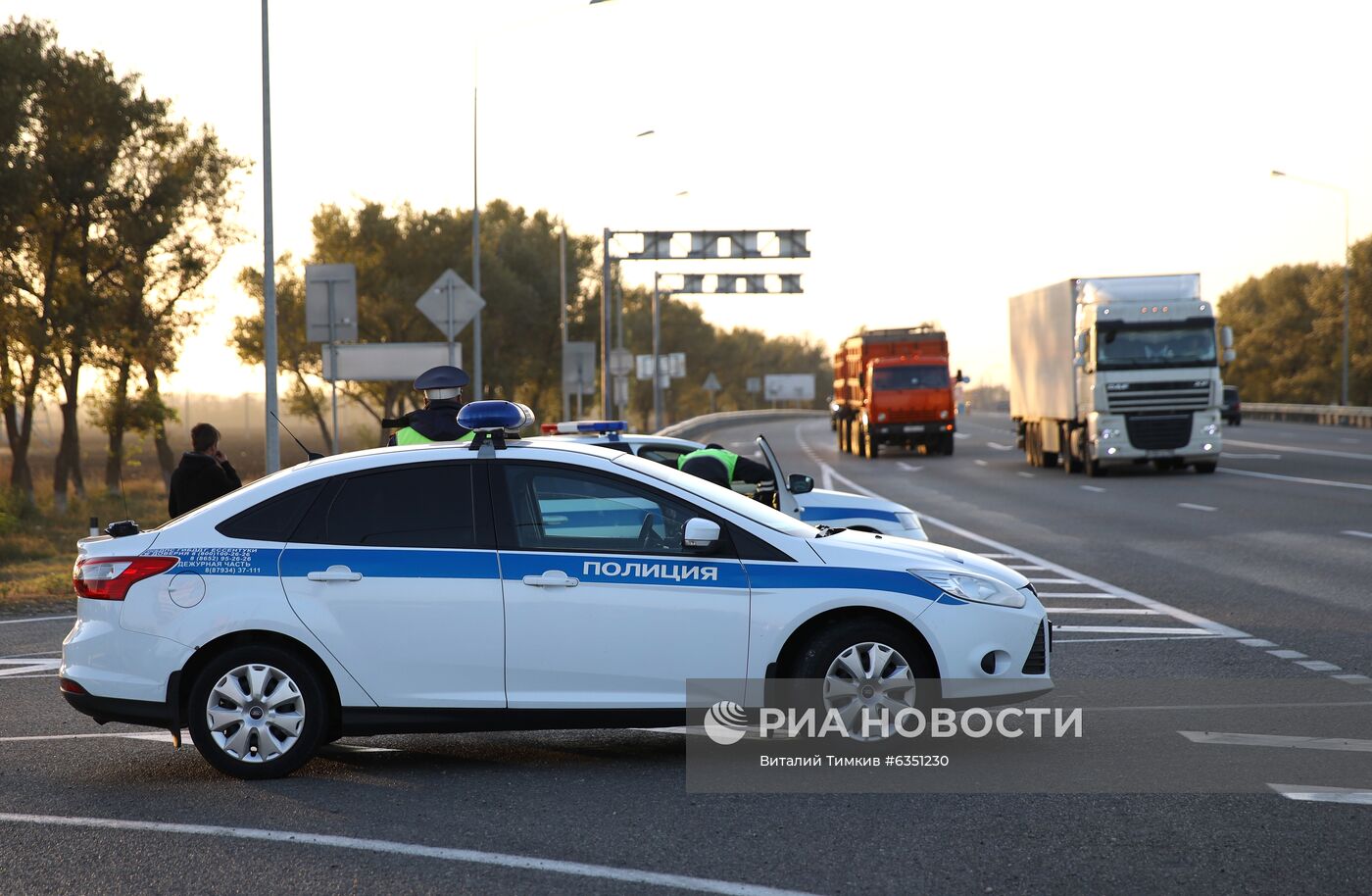 На границе Краснодарского края и Ставрополья усилили посты из-за коронавируса