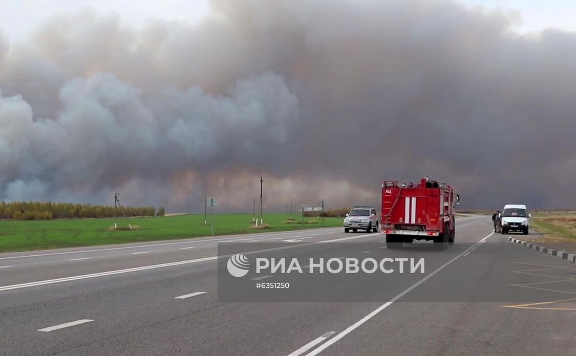 Взрывы на бывших военных складах в Рязанской области