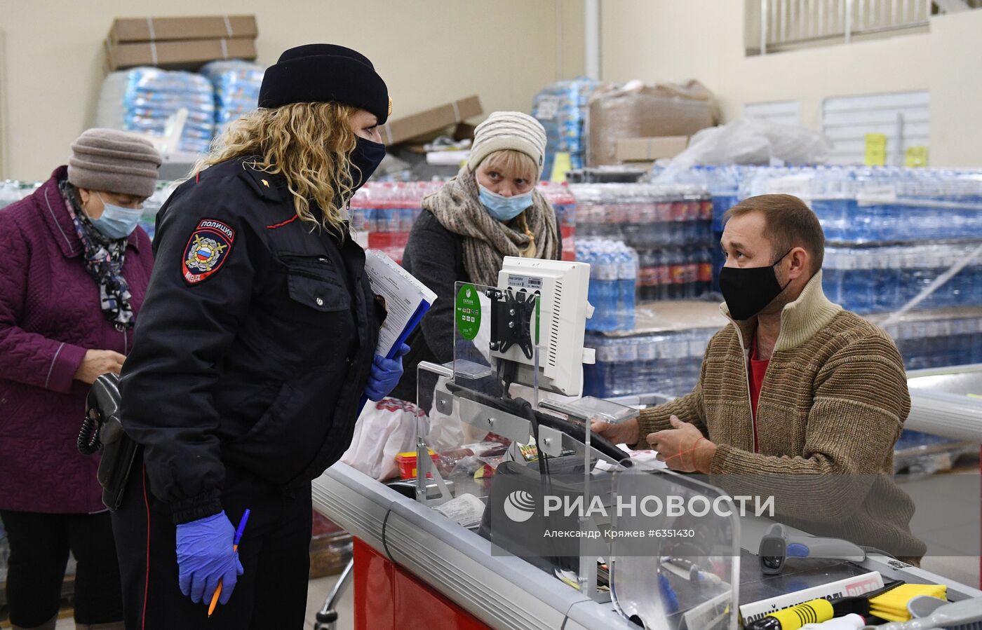 Рейд  по соблюдению масочного режима в Новосибирске