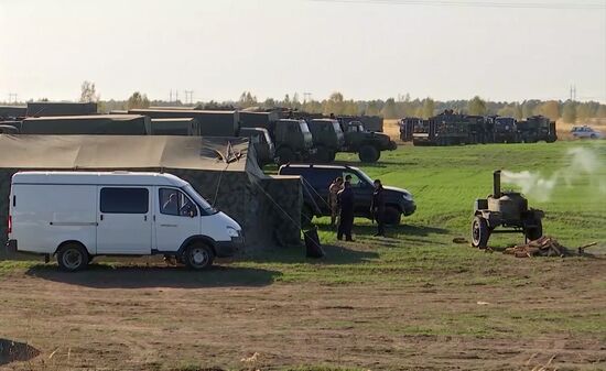 Взрывы на бывших военных складах в Рязанской области