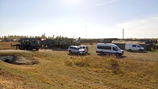 Взрывы на бывших военных складах в Рязанской области