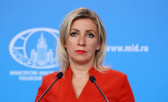 Брифинг официального представителя МИД России М. Захаровой