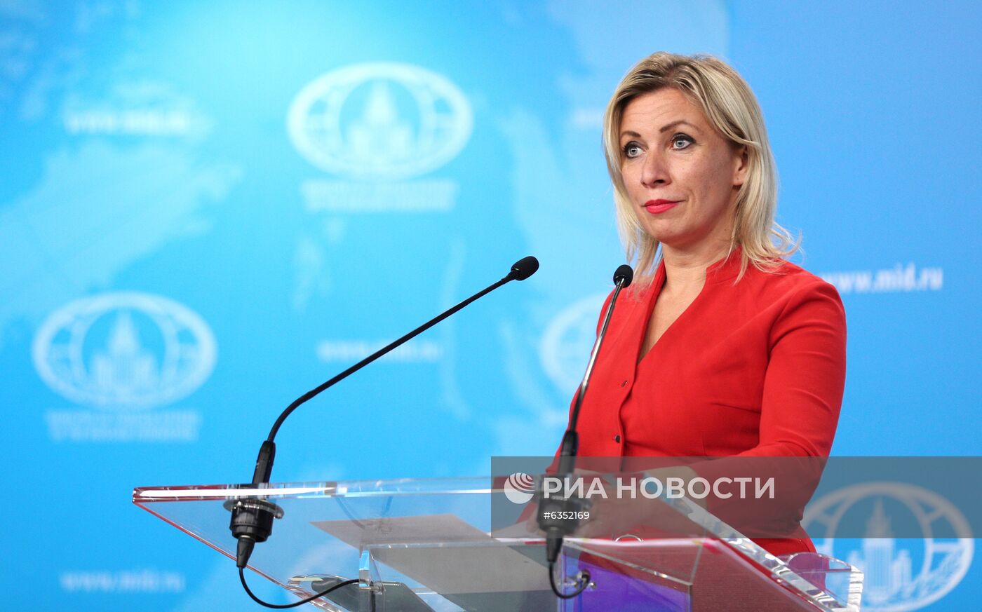 Брифинг официального представителя МИД России М. Захаровой