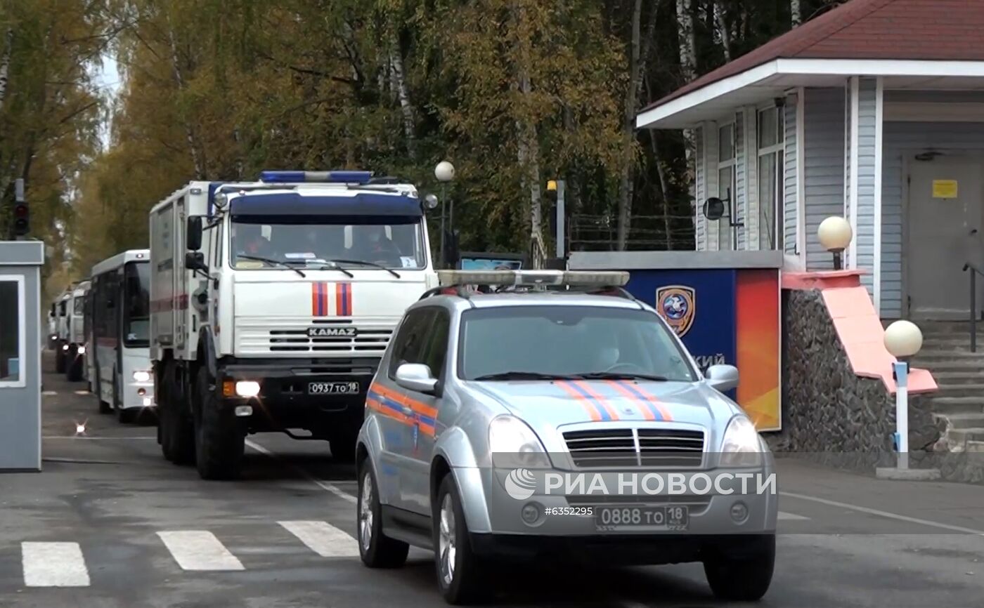 Взрывы на бывших военных складах в Рязанской области