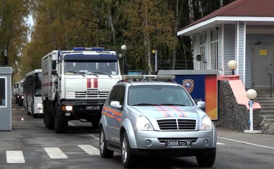 Взрывы на бывших военных складах в Рязанской области