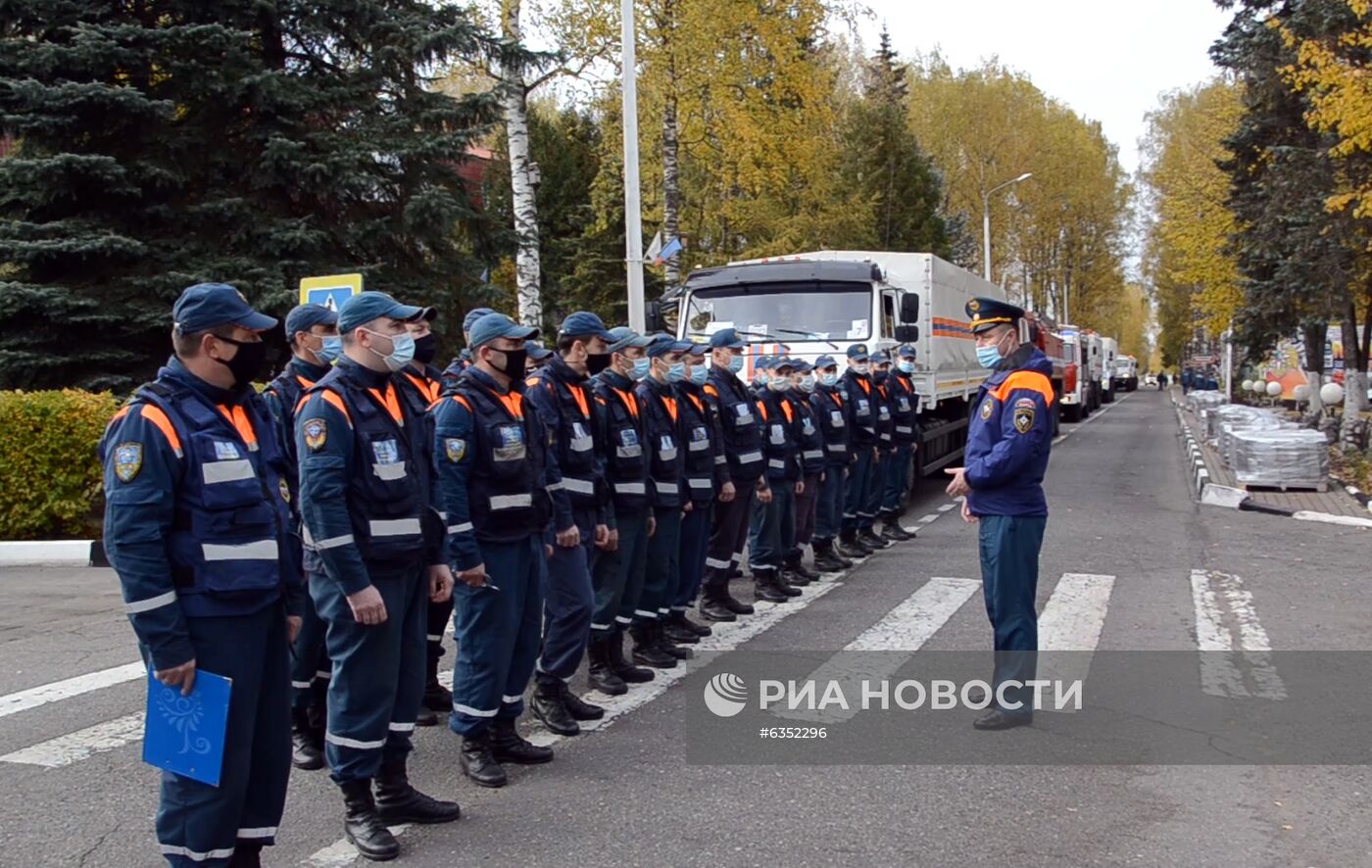 Взрывы на бывших военных складах в Рязанской области