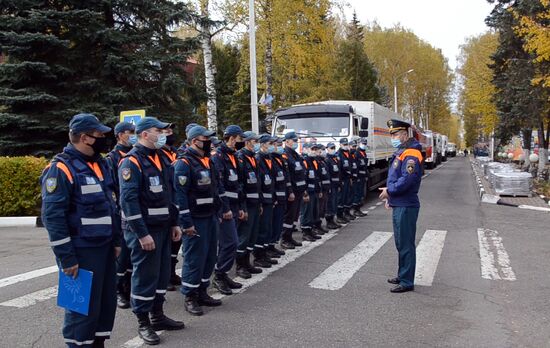 Взрывы на бывших военных складах в Рязанской области