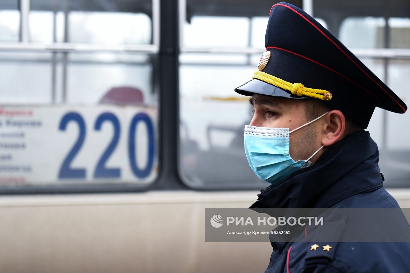 Проверка масочного режима в общественном транспорте Новосибирска