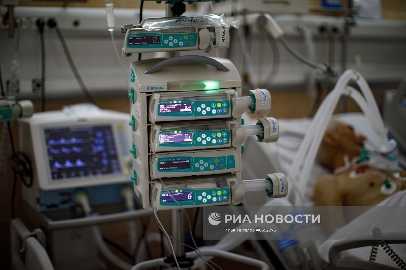Госпиталь COVID-19 в ГКБ № 52