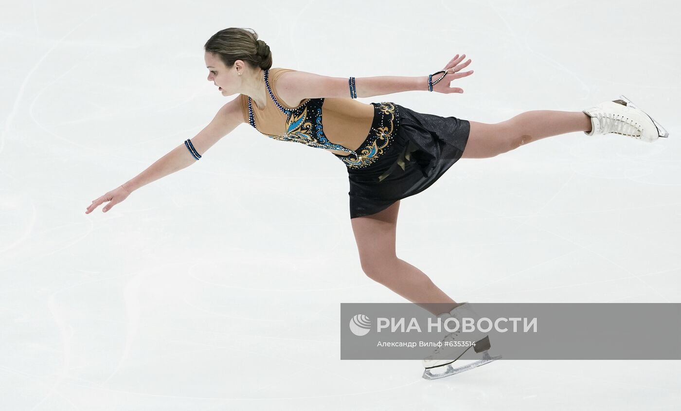 Фигурное катание. II этап Кубка России. Женщины. Короткая программа