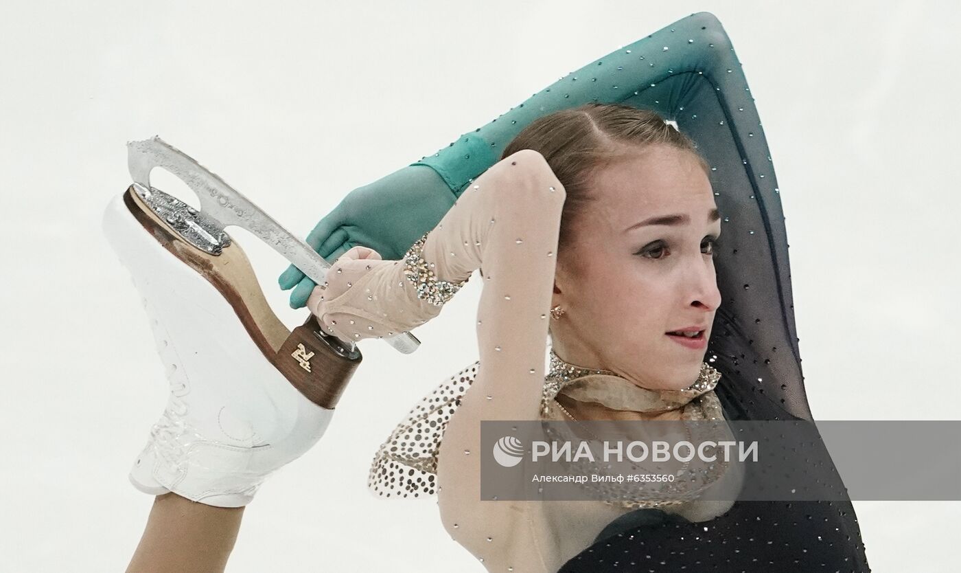 Фигурное катание. II этап Кубка России. Женщины. Короткая программа