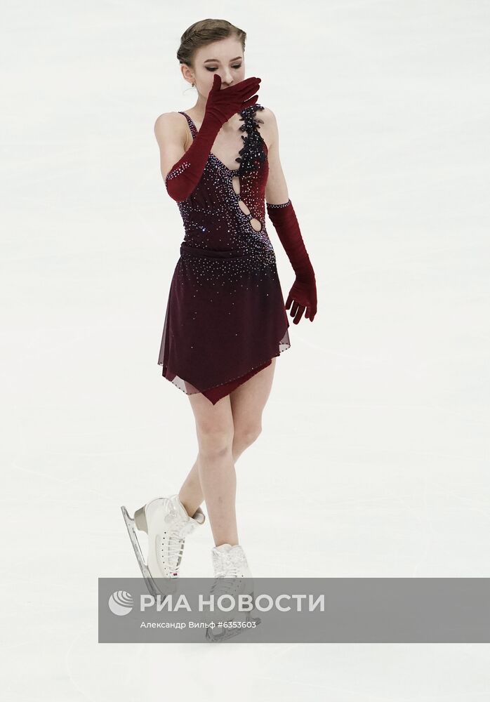 Фигурное катание. II этап Кубка России. Женщины. Короткая программа