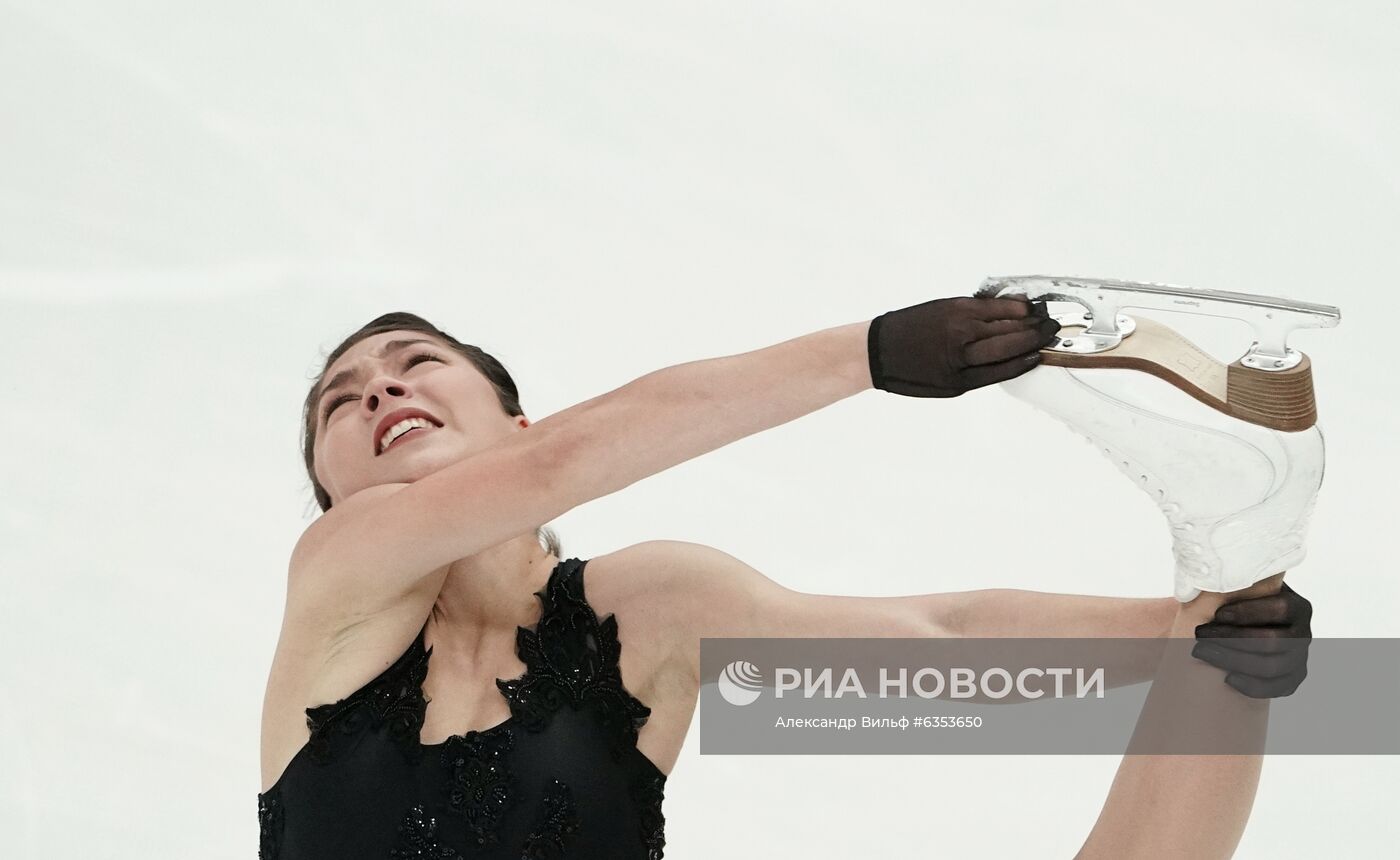 Фигурное катание. II этап Кубка России. Женщины. Короткая программа