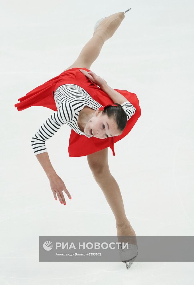 Фигурное катание. II этап Кубка России. Женщины. Короткая программа