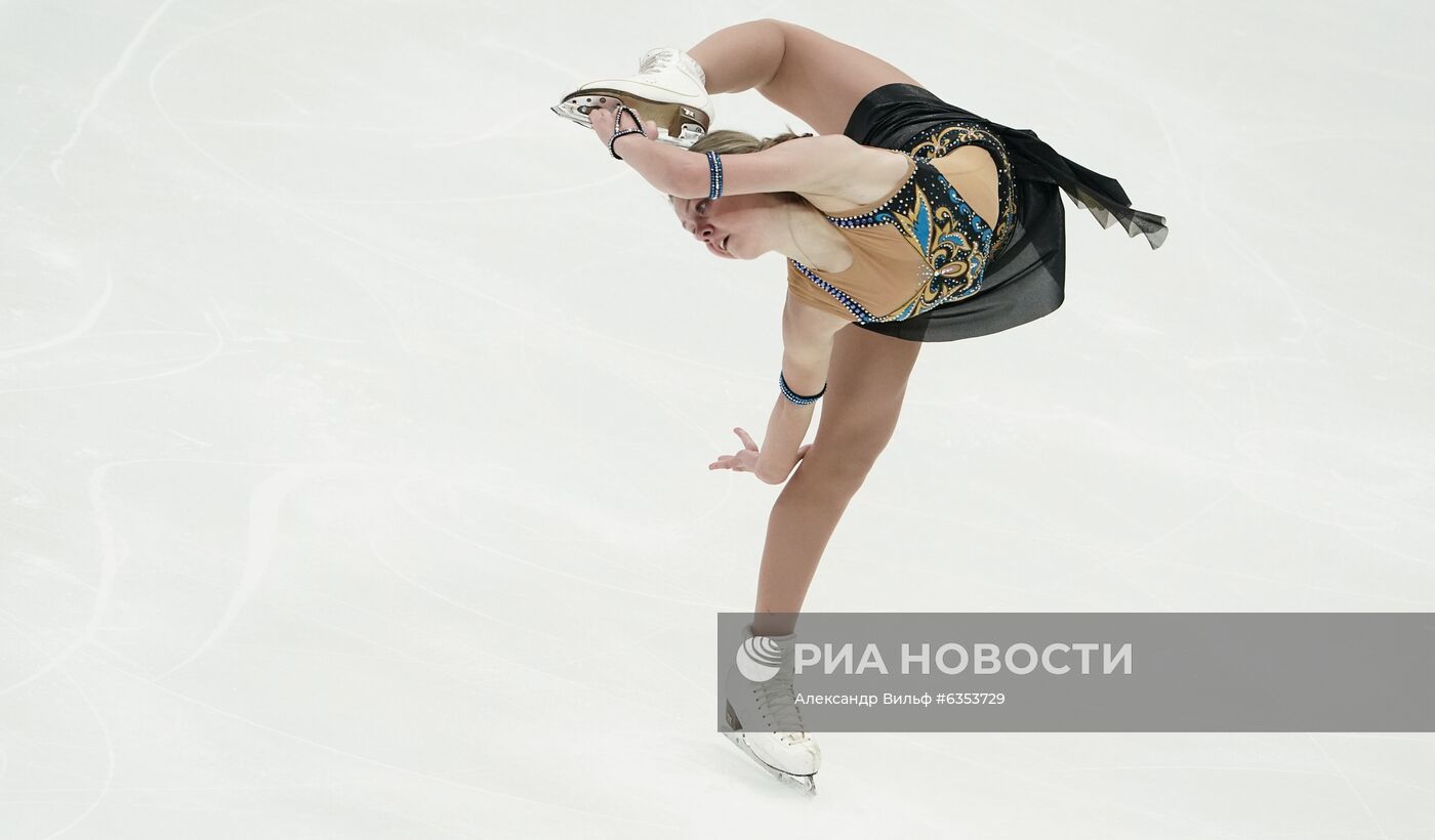 Фигурное катание. II этап Кубка России. Женщины. Короткая программа