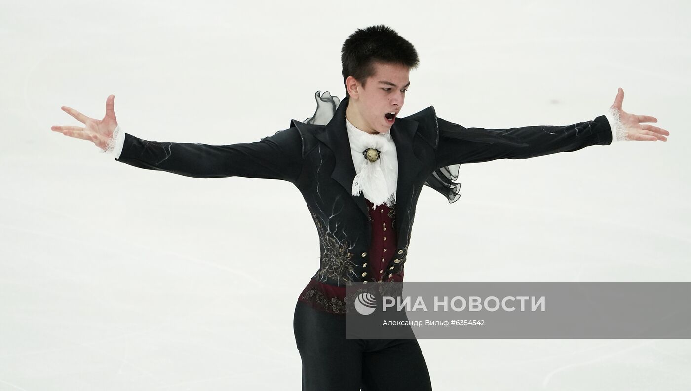 Фигурное катание. II этап Кубка России. Мужчины. Произвольная программа