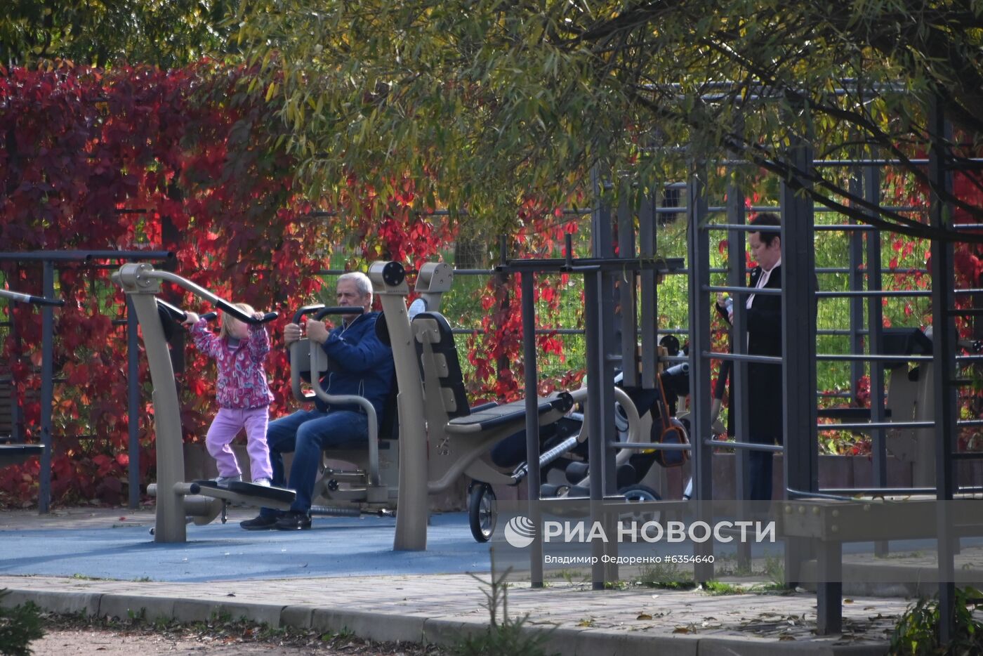 Теплая погода в Москве